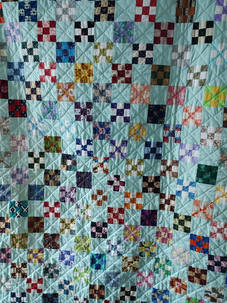 Tiny Nine Patch Quilt Pattern/pdf Quilt Pattern - Etsy