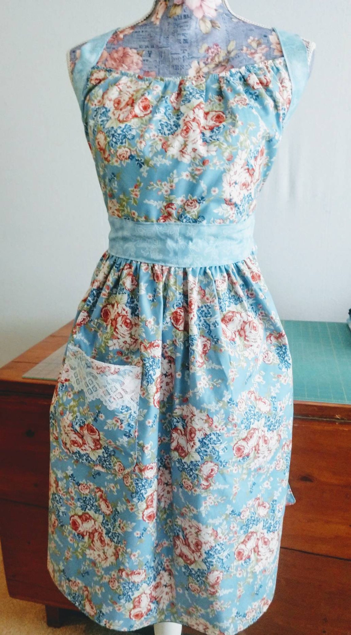 The Full Coverage Apron Pattern/plus Size Apron Pattern/pdf Etsy Canada