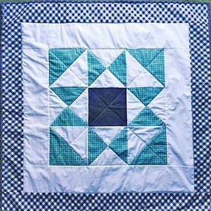 Barn Star Baby Quilt Pattern/PDF Quilt Pattern/Scrap Quilt Pattern