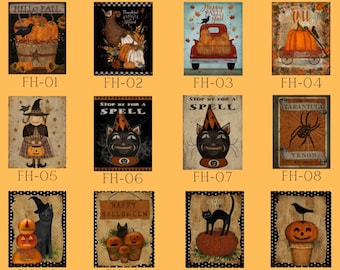 Fall and Halloween Options -  Thread Keep - Scissor Fob - Needleminder - Zipper Pull - Necklace