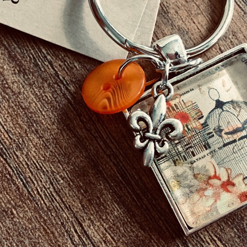 Thread Keep Scissor Keep French Bird Cage Needle Keep Necklace Keep