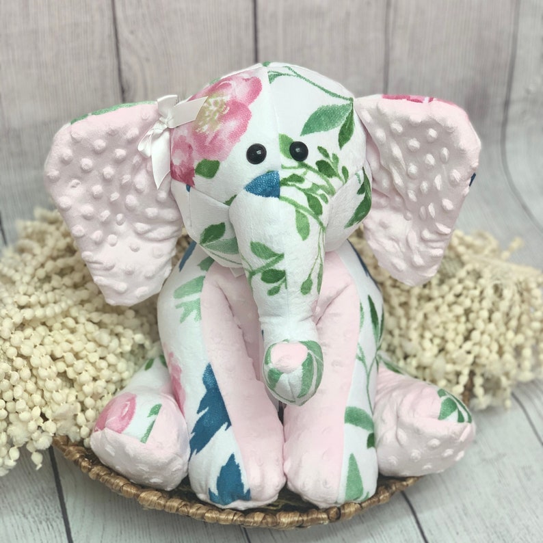 Memory Elephant Keepsake Elephant Actual Birth Height and Etsy