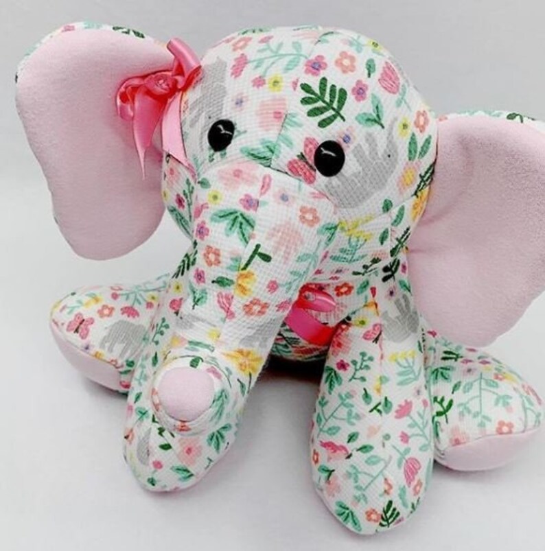 Memory Elephant Keepsake Elephant Actual Birth Height and Etsy