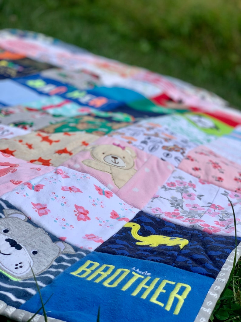 Memory quilt made from your clothing items image 6