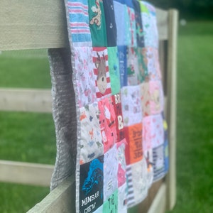 Memory quilt made from your clothing items image 7