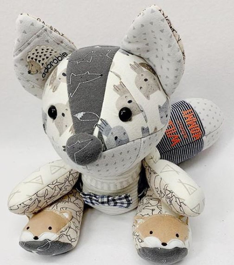 Memory Fox Keepsake Fox Actual Birth Height and Weight Fox Etsy UK