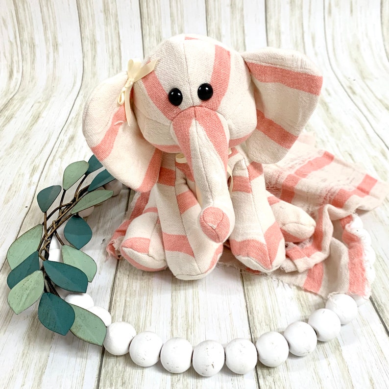 Memory Elephant Keepsake Elephant Actual Birth Height and Etsy