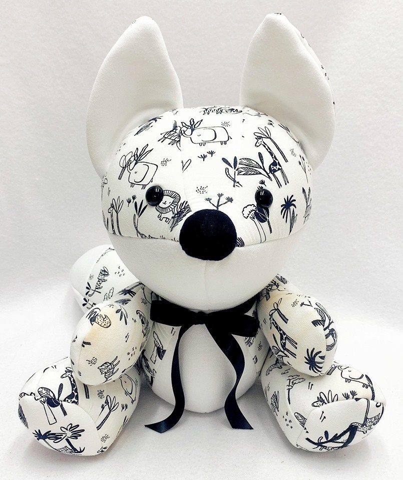 Memory Fox Keepsake Fox Actual Birth Height and Weight Fox Etsy UK