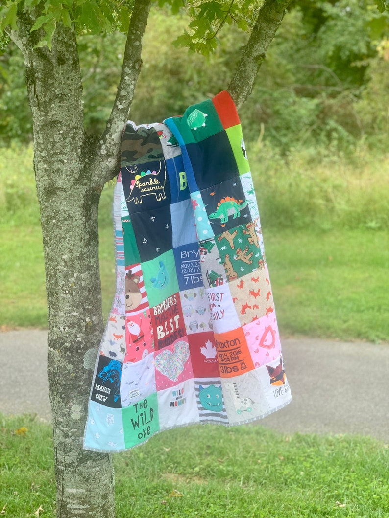 Memory quilt made from your clothing items image 3