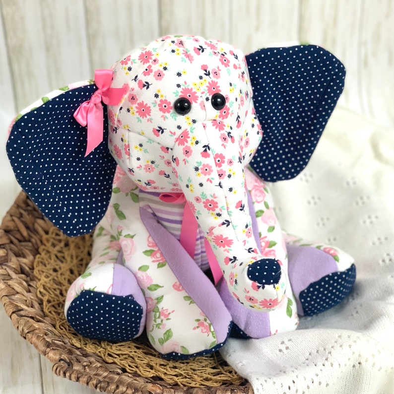 Memory Elephant Keepsake Elephant Actual Birth Height and Etsy