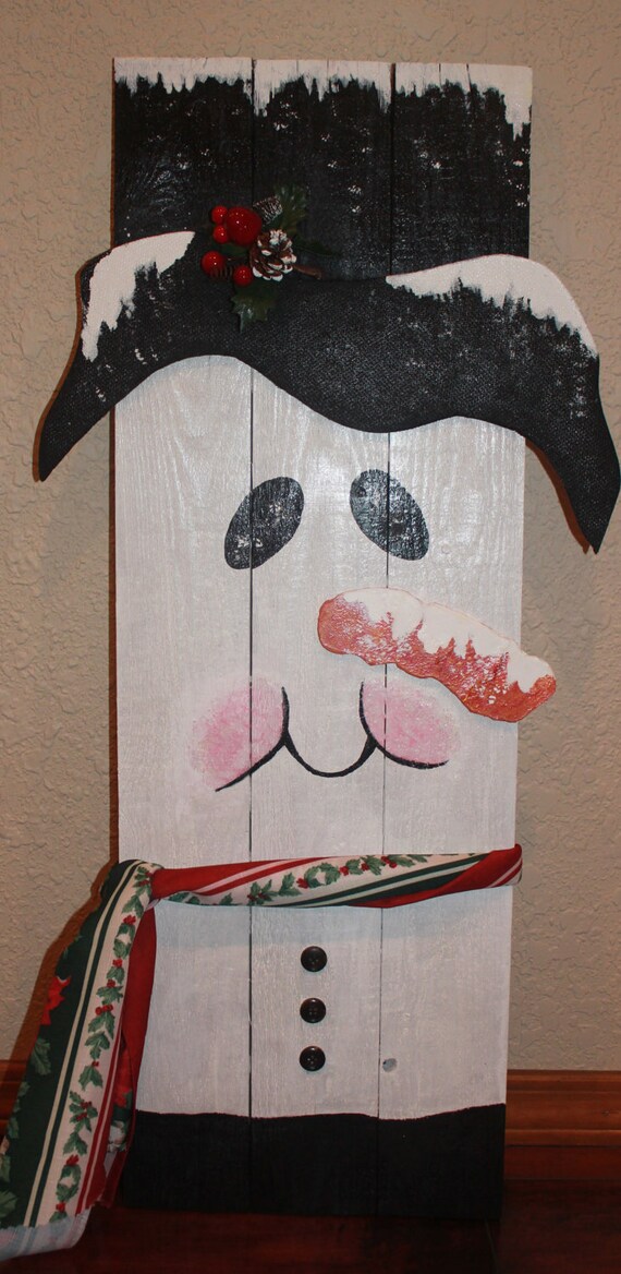 Outdoor Snowman Decor 2021