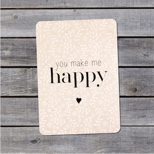 Carte postale {Happy}
