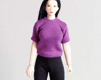 1/12 Skala T-shirt für Modepuppen