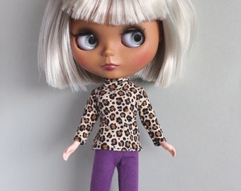 Turtleneck shirt for fashion dolls