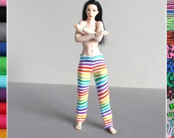 1/12 scale strech Pants for dolls