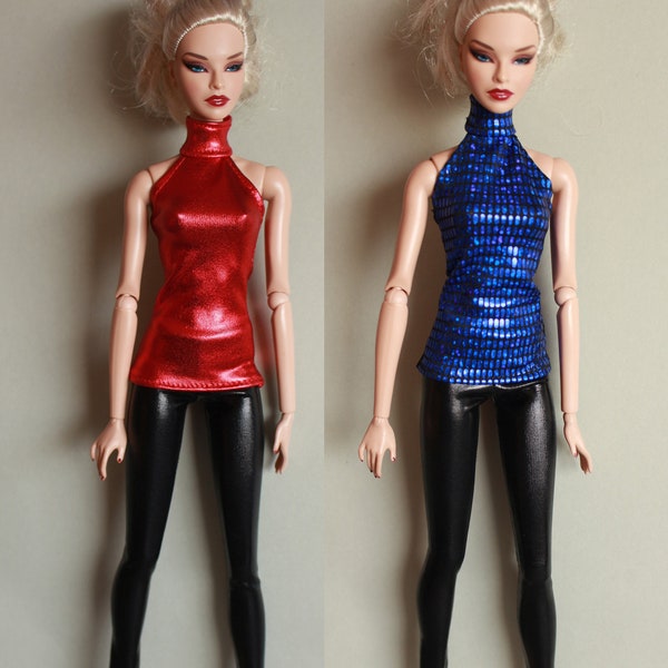 Neckholder top for fashion dolls