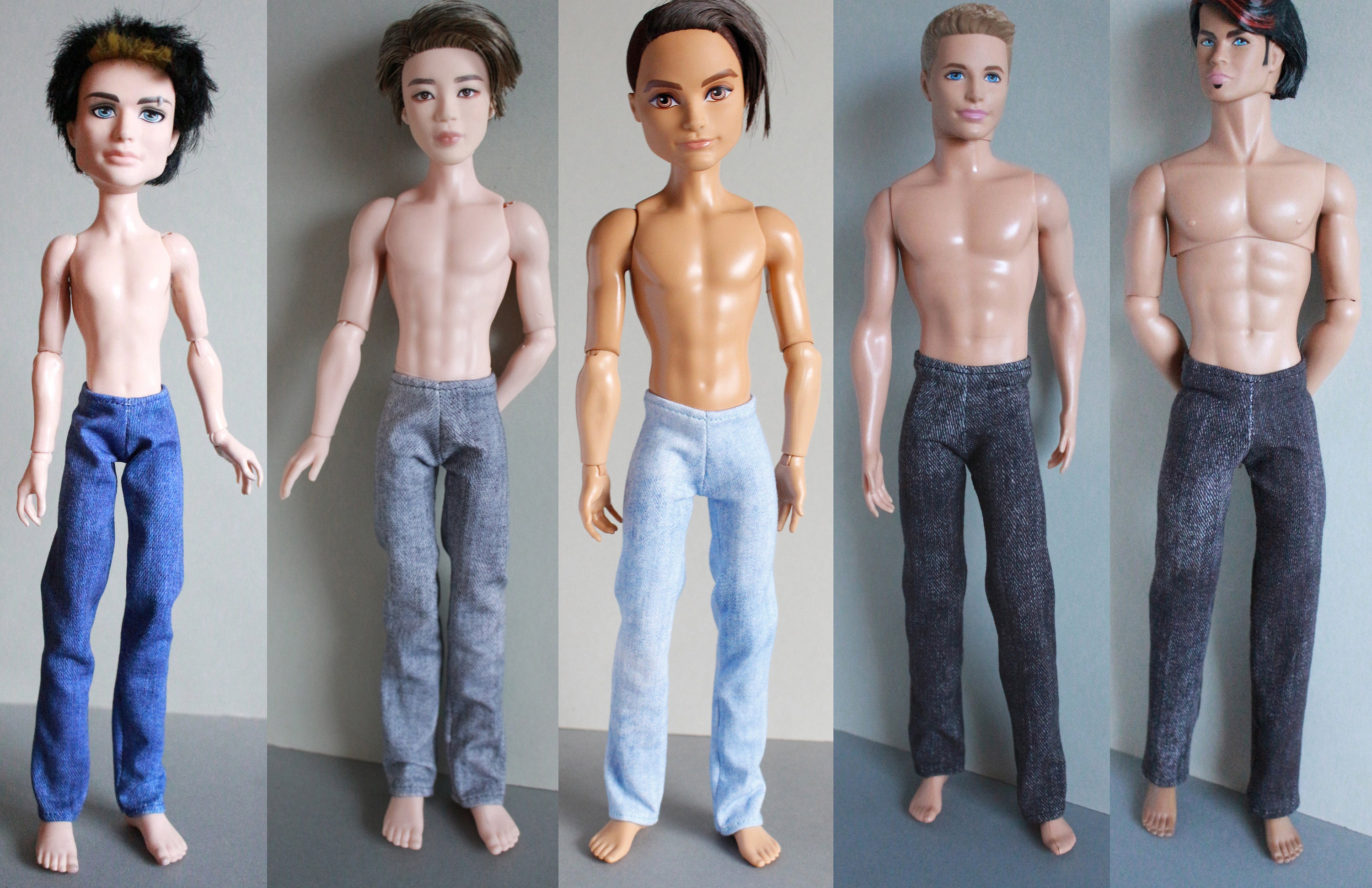 Ken Clothes/hoodie for Ken/doll Pants/sportswear Trousers/male Doll  Clothes/ 