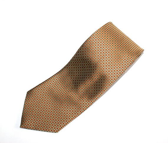 Debenhams Coffee Vintage Tie Elegant Necktie Men