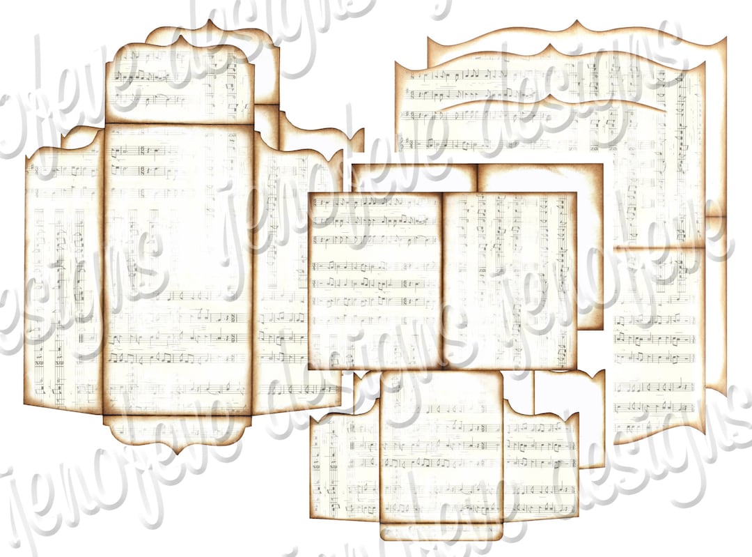 Tops Notes Template Top Note Printable Album Music Notes & Plain Templates - Etsy