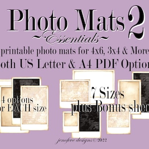 FOTOMATTEN 2 ~Essentials~ jenofeve designs