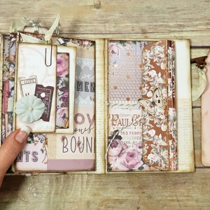 Remnants Lovely Layers Printable Mini Album Template in - Etsy