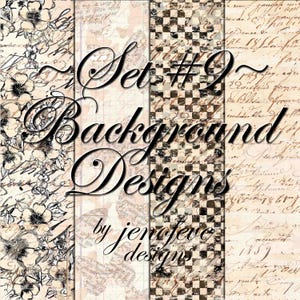 Hintergrund-Designs Set #9 ~Limited Version April 2025~