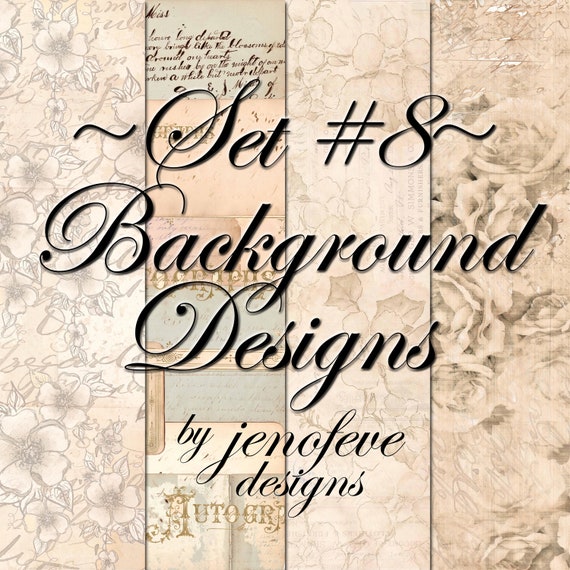 Background Designs Set #8 ~Limited Release Oct 2023~
