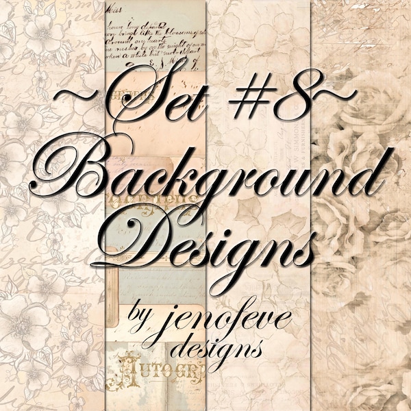 Hintergrund Designs Set #8 ~Limited Version Oktober 2023~