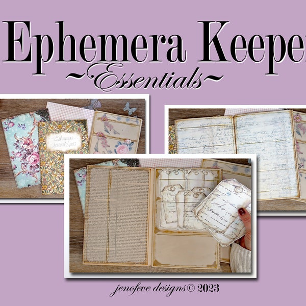 EPHEMERA KEEPER ~Essentials~  jenofeve designs
