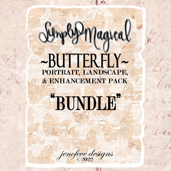 Simply Magical ~BUNDLE~ BUTTERFLY~ Printable Templates