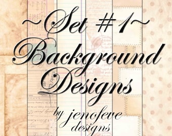 Background Designs Set #1 ~Limited Release April 2026~