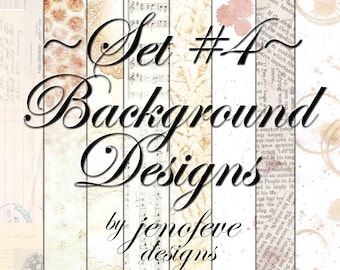 Background Designs Set #4 ~Limited Release April 2026~