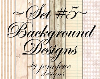 Background Designs Set #5 ~Limited Release April 2026~