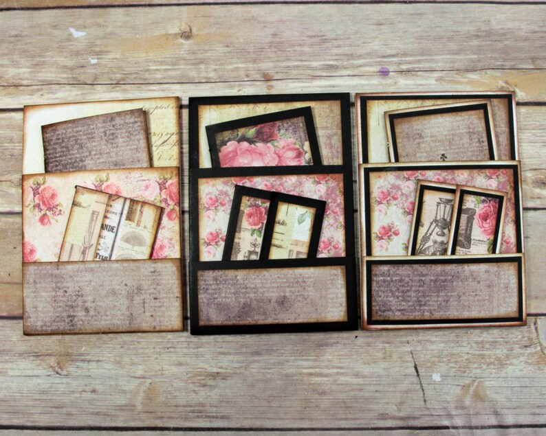 The Paper Dream Printable Mini Album Templates in Collage | Etsy