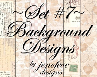 Background Designs Set #7 ~Limited Release April 2026~
