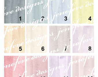 Muted Backgrounds Color Washed