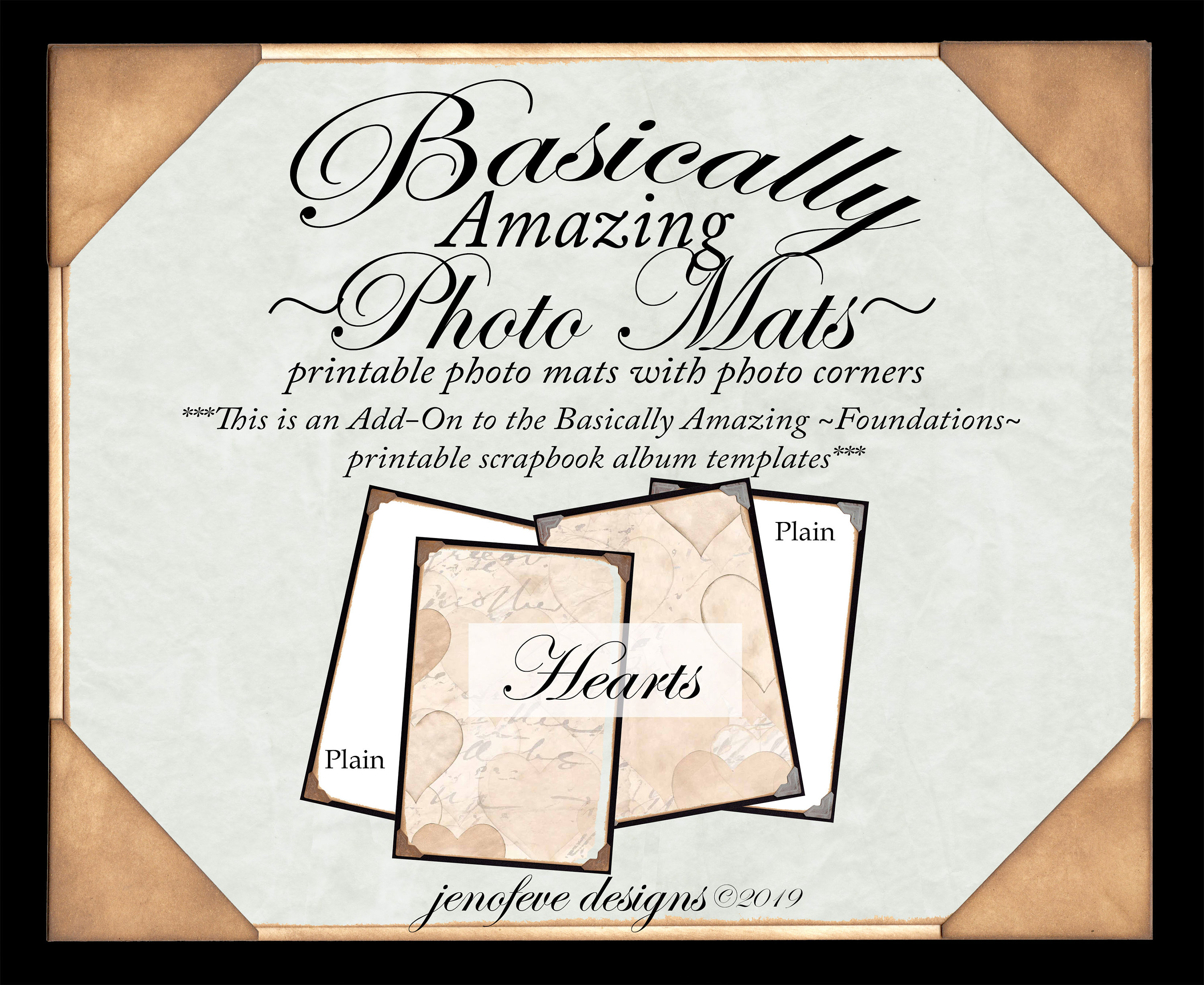 Photo Mat Template - Etsy
