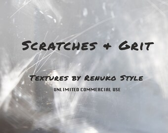 Scratches and Grit no.4 Digital Papers Photoshop Overlays