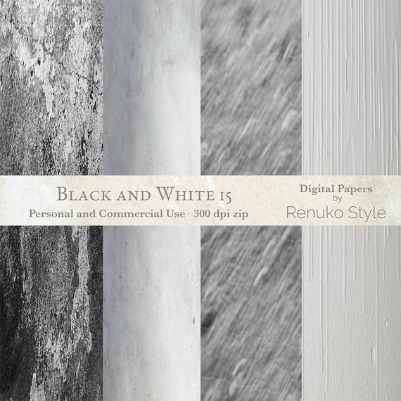 Black And White Photoshop Textures Digital Backgrounds Etsy