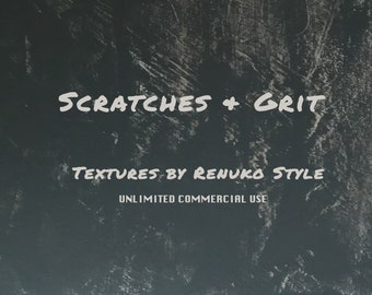Scratches and Grit no.1 Digital Papers Photoshop Overlays
