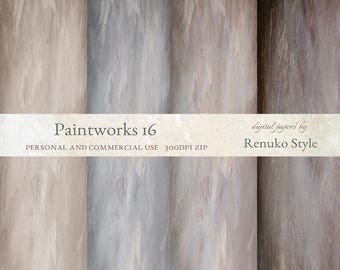 Paintworks no.16 Hand Painted Texture Overlays