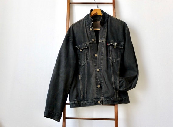 Levi's trucker jacket, black vintage classic Levi'