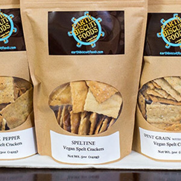 Custom Bulk Order - 1lb. Organic Vegan Spelt Crackers