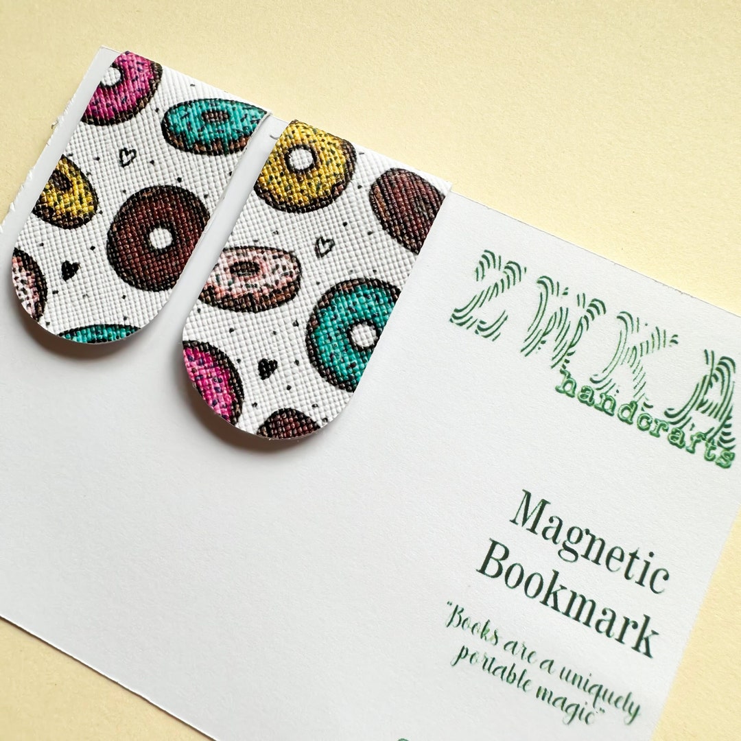 Bookmarks Doughnut Bookmarks Etsy