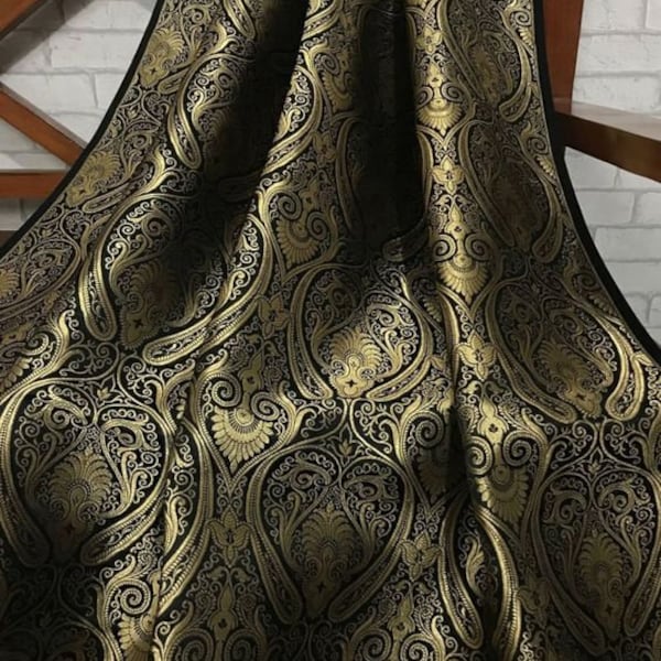 50% SALE Banarasi Brocade Fabrics, neafabrics.com, Wedding Dress Bridal Fabrics