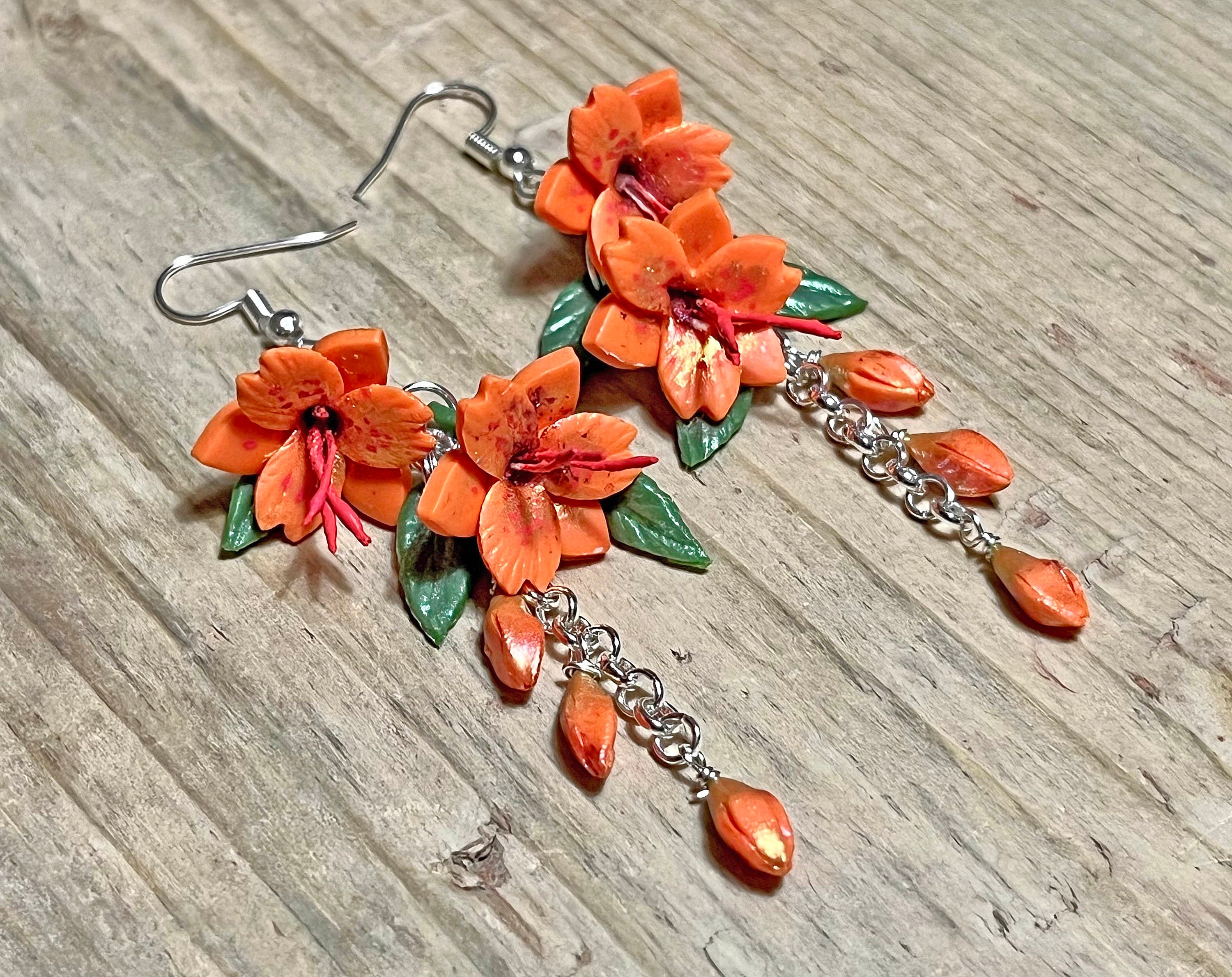 Stargazer Lily Jewelry Etsy Canada