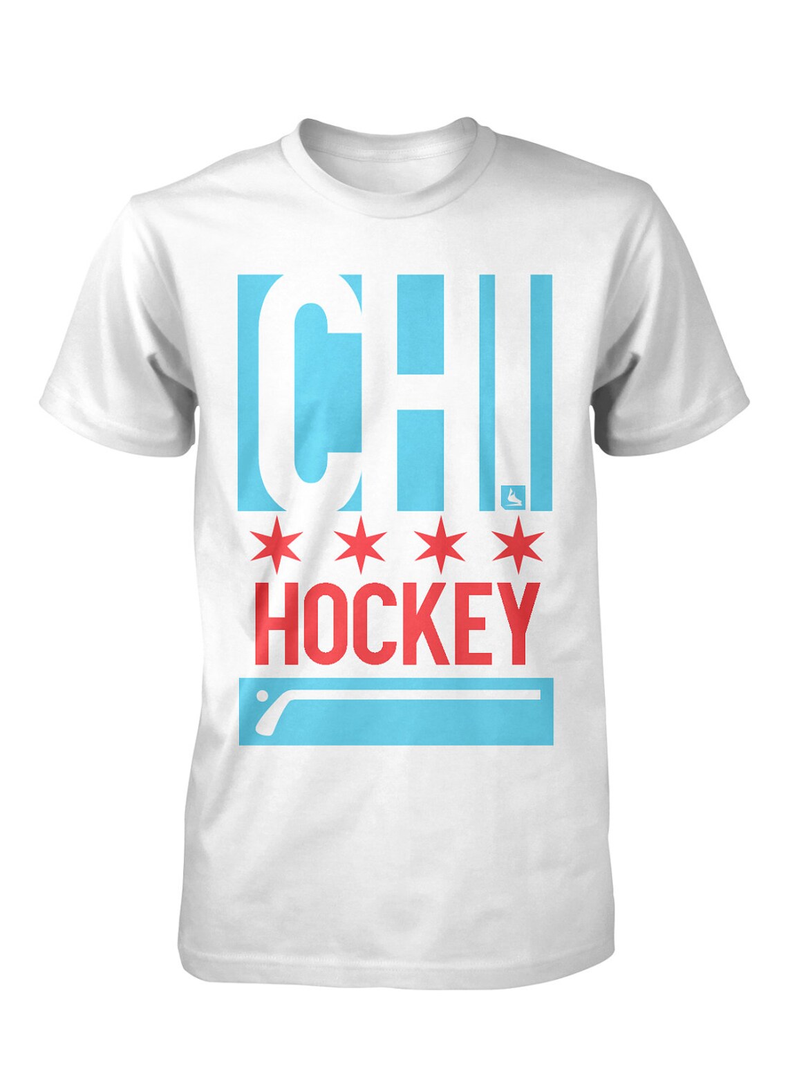 Hockey T Shirt Mens CHICAGO Etsy