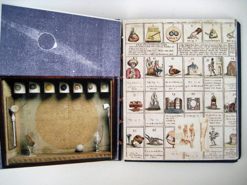 Joseph Cornell a tribute handmade artist book, image 7