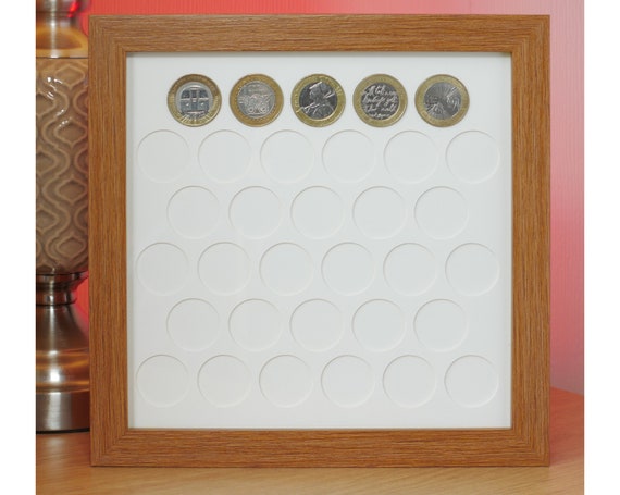 Coin Frame Coin Display Frame Etsy UK