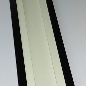 Deep Shadow Box Display Frame Black, 20x4 for Long Thin 3D Items. 19mm ...